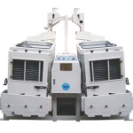 Double Body Paddy Separator for Rice Processing